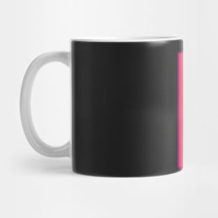 Juvenile Grouper Abstract | Underwater Art Floating Fish | Variation in Viva Magenta | Mug